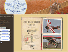 Tablet Screenshot of lescasquesdecuir.com